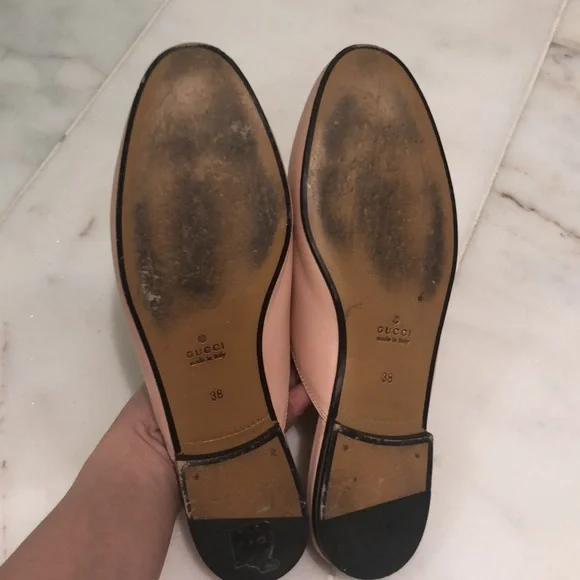 Authentic Gucci Blush Pink Princetown Loafers size 38 - Picture 4 of 9